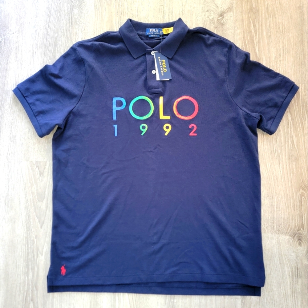 BRAND NEW Polo Ralph Lauren 1992 Mesh Polo Shirt Men's Size XL